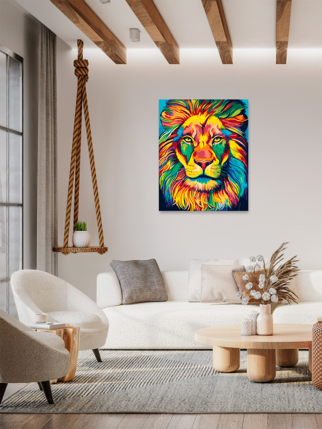 Raqamlar bo&amp;#039;yicha rasm &amp;quot;Rangbarang she&amp;#039;r&amp;quot;