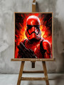 Постер на холсте &amp;quot;Имперский воин пылающего фронта&amp;quot;