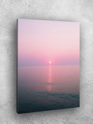 Постер на холсте &amp;quot;Рассвет над морем&amp;quot;