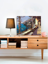 Raqamlar bo'yicha rasm "Chiroyli manzara"