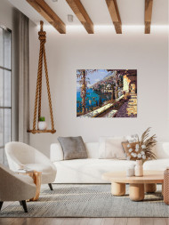 Raqamlar bo'yicha rasm "Chiroyli manzara"