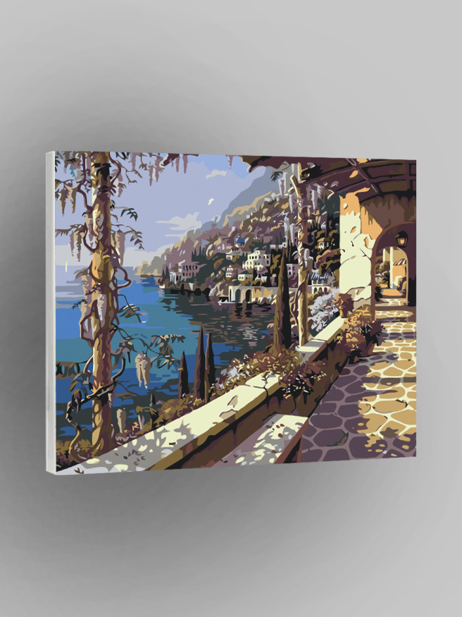 Raqamlar bo&amp;#039;yicha rasm &amp;quot;Chiroyli manzara&amp;quot;