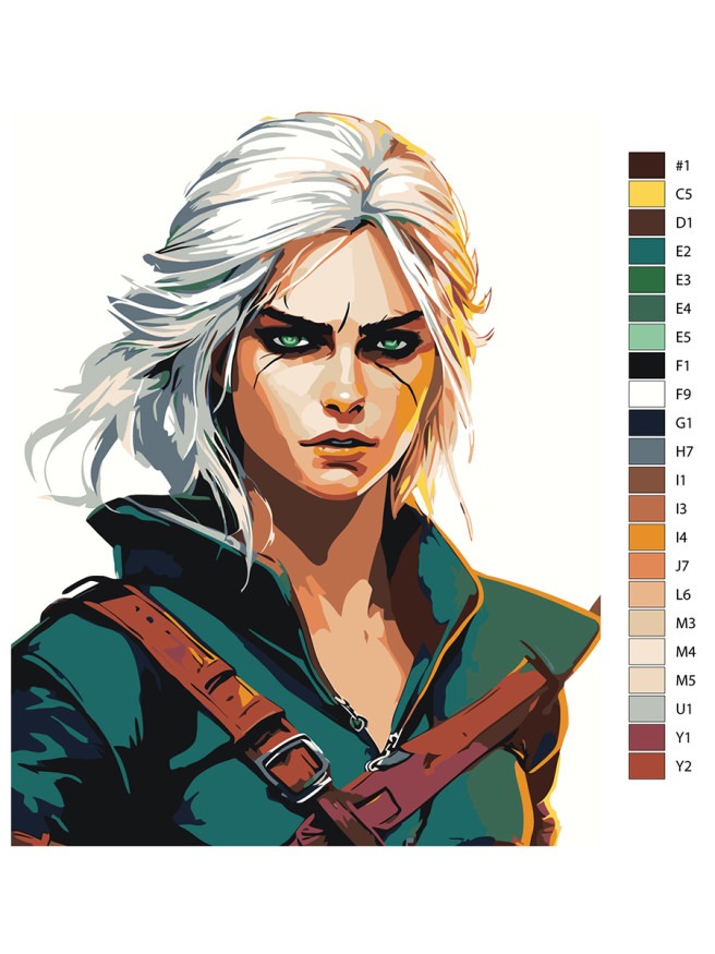 Raqamlar bo&amp;#039;yicha rasm &amp;quot;Jangovar sarg&amp;#039;ish&amp;quot;