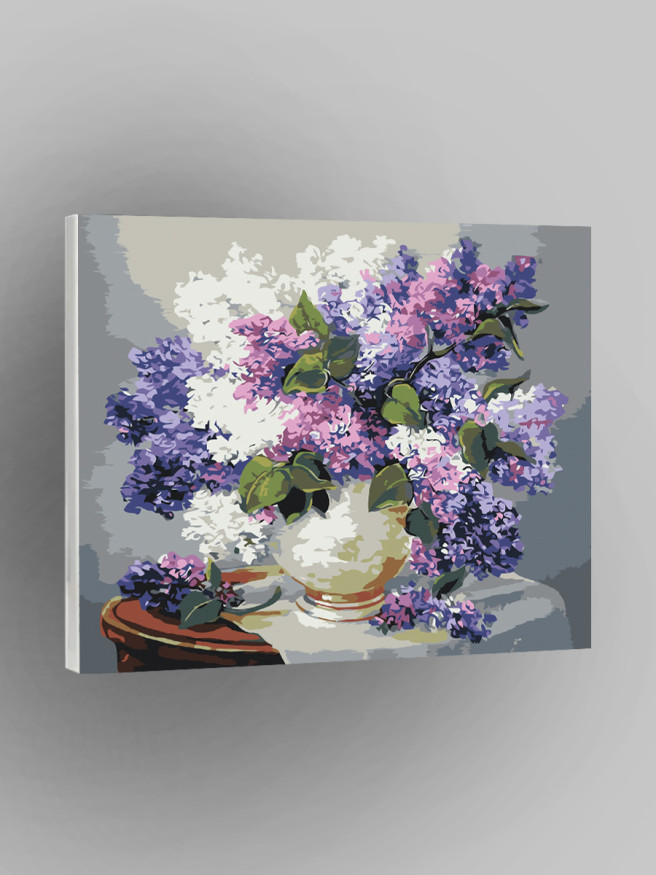 Картина по номерам &amp;quot;Ваза с цветами&amp;quot;