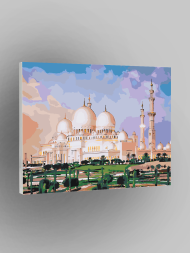 Картина по номерам &amp;quot;Большая мечеть шейха Заида&amp;quot;