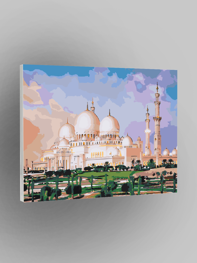 Картина по номерам &amp;quot;Большая мечеть шейха Заида&amp;quot;