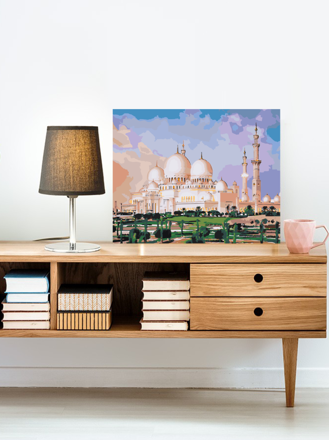 Картина по номерам &amp;quot;Большая мечеть шейха Заида&amp;quot;