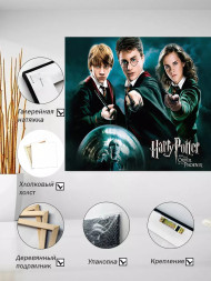 Holstga bosilgan poster &quot;Garri Potter va Feniks ordeni&quot;