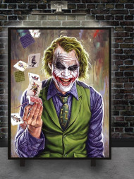 Постер на холсте &amp;quot;Карты Джокера&amp;quot;