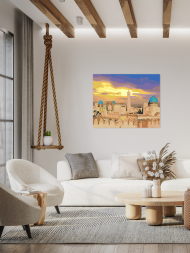 Raqamlar bo‘yicha rasm &quot;Buxoro. Kalon minorasi quyosh botishida&quot;