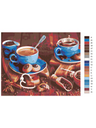 Картина по номерам &amp;quot;Вкусный завтрак&amp;quot;