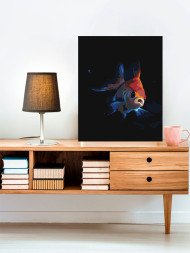 Raqamlar bo'yicha rasm "Baliq"