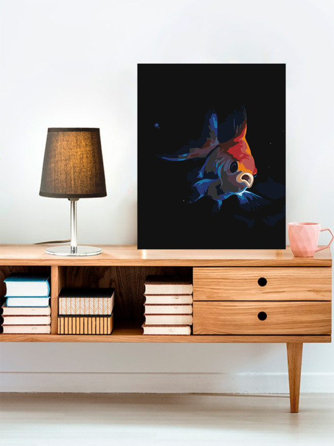 Raqamlar bo&amp;#039;yicha rasm &amp;quot;Baliq&amp;quot;