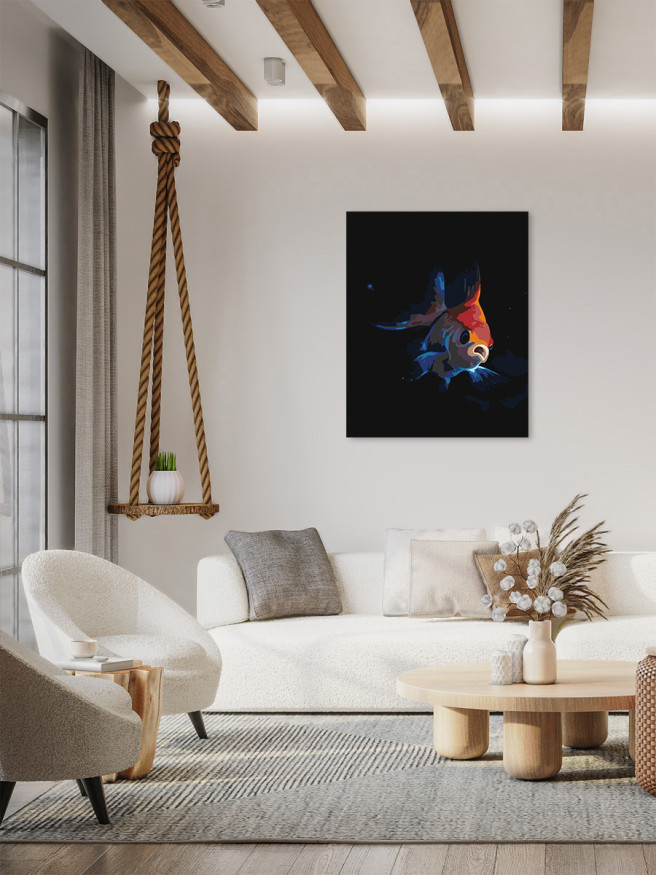 Raqamlar bo&amp;#039;yicha rasm &amp;quot;Baliq&amp;quot;