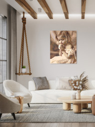 Картина по номерам &amp;quot;Маленькая девочка&amp;quot;