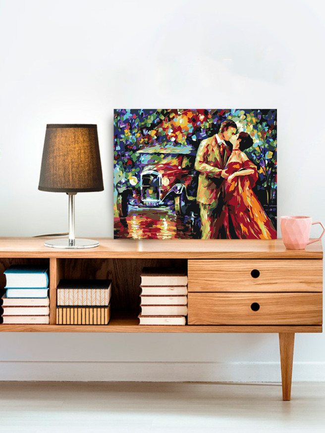 Картина по номерам &amp;quot;Влюблённая пара&amp;quot;