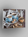 Картина по номерам &amp;quot;Две чашки кофе&amp;quot;