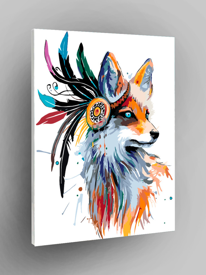 Картина по номерам &amp;quot;Духовная лиса&amp;quot;