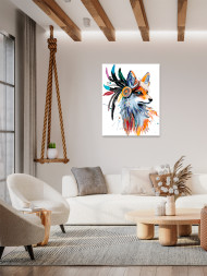 Картина по номерам "Духовная лиса"