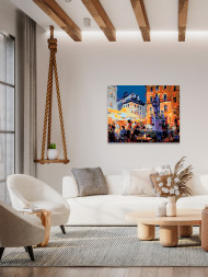 Картина по номерам &amp;quot;Центр города&amp;quot;