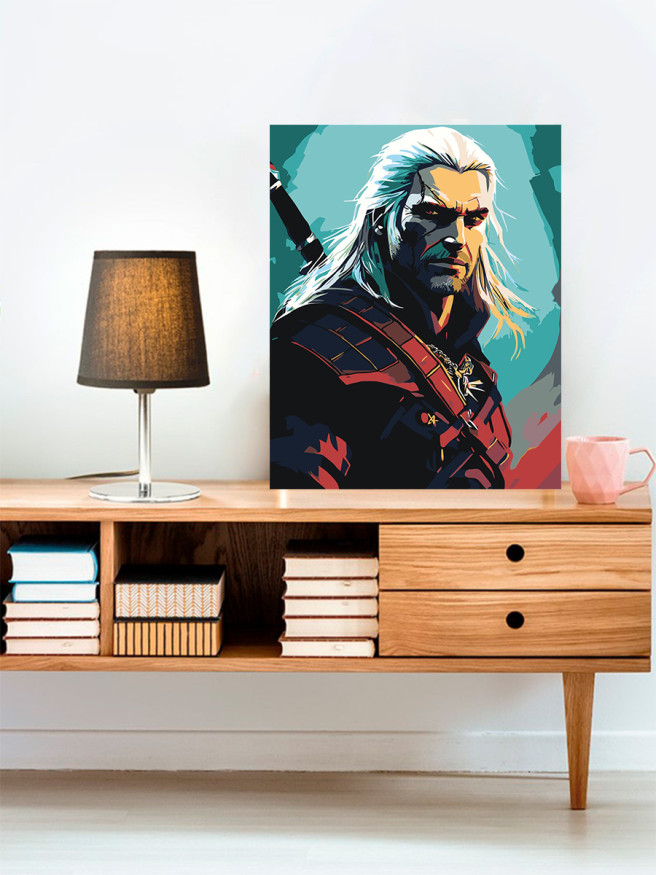 Картина по номерам &amp;quot;Ведьмак&amp;quot;