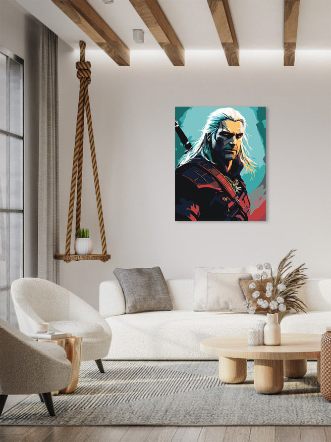 Картина по номерам &amp;quot;Ведьмак&amp;quot;