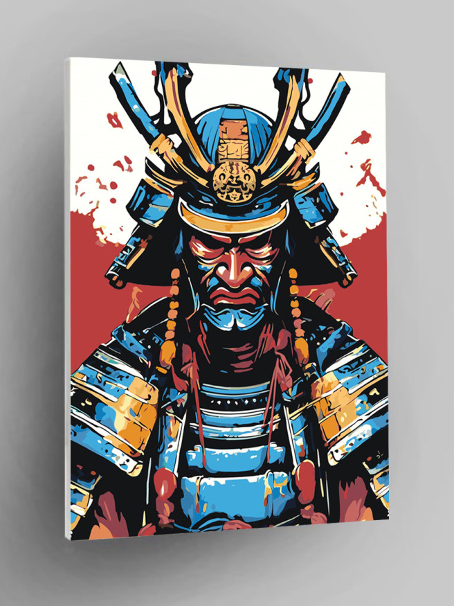 Raqamlar bo&amp;#039;yicha rasm &amp;quot;Xitoylik jangchi&amp;quot;