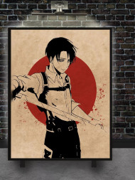 Holstga bosilgan poster "Tokiodan jangchi"
