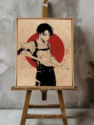 Holstga bosilgan poster "Tokiodan jangchi"