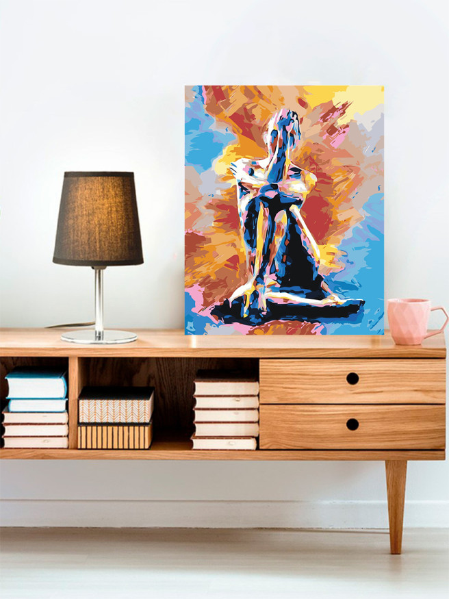 Raqamlar bo&amp;#039;yicha rasm &amp;quot;Rangli siluet&amp;quot;