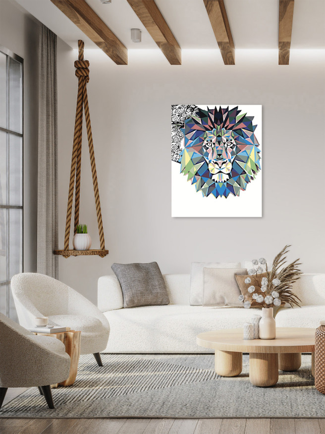 Raqamlar bo&amp;#039;yicha rasm &amp;quot;Sher&amp;quot;