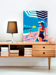 Картина по номерам &amp;quot;Курорт на море&amp;quot;