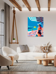 Картина по номерам &amp;quot;Курорт на море&amp;quot;