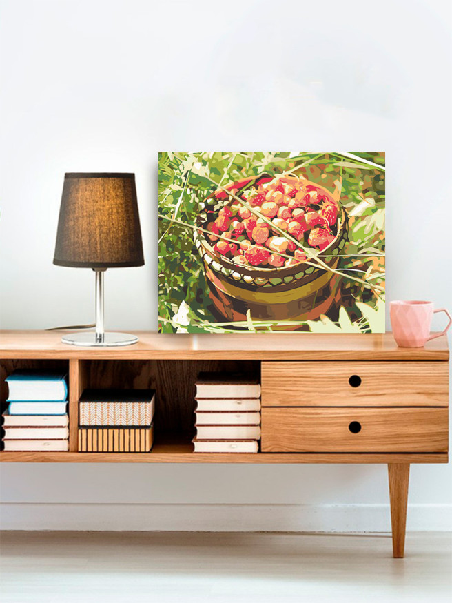 Картина по номерам &amp;quot;Сбор клубники&amp;quot;