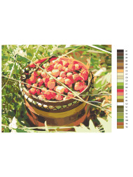 Картина по номерам &amp;quot;Сбор клубники&amp;quot;