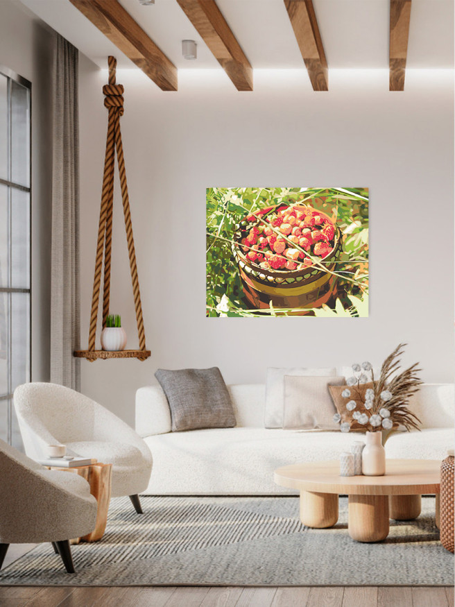 Картина по номерам &amp;quot;Сбор клубники&amp;quot;