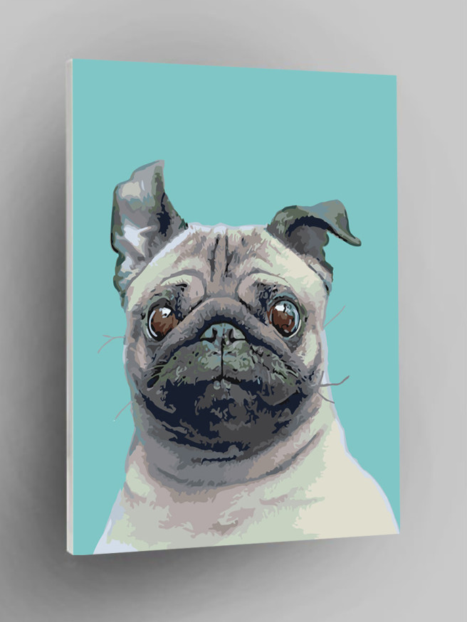 Raqamlar bo&amp;#039;yicha rasm &amp;quot;Kuchukcha&amp;quot;