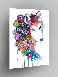 Raqamlar bo&#039;yicha rasm &quot;Ranglardan bo&#039;ri&quot;