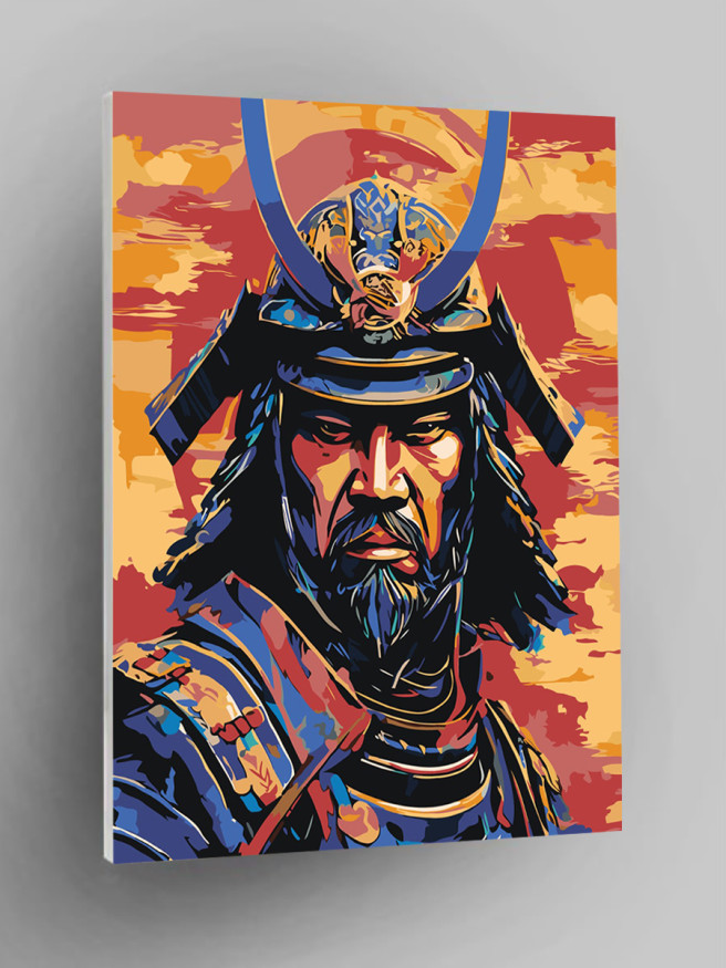 Картина по номерам &amp;quot;Воин из древнего Китая&amp;quot;