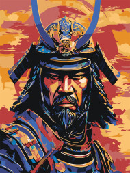 Картина по номерам &amp;quot;Воин из древнего Китая&amp;quot;