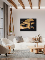 Raqamlar bo&#039;yicha rasm &quot;Sharq qizining ko&#039;rinishi&quot;