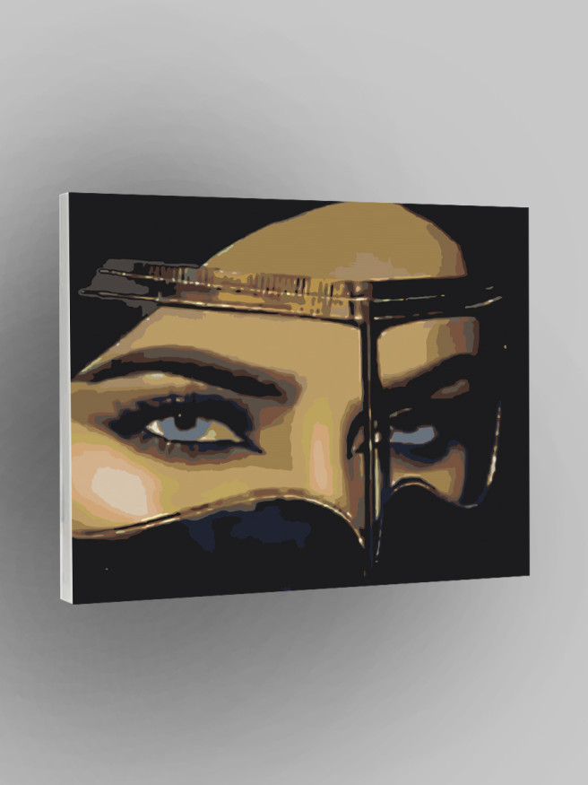 Raqamlar bo&amp;#039;yicha rasm &amp;quot;Sharq qizining ko&amp;#039;rinishi&amp;quot;