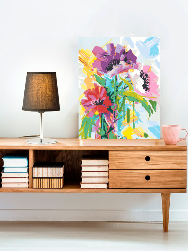 Raqamlar bo&amp;#039;yicha rasm &amp;quot;Lolalar&amp;quot;