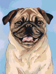 Raqamlar bo&#039;yicha rasm &quot;It&quot;