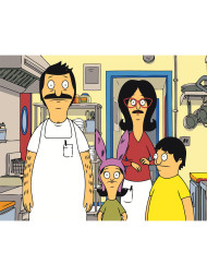 Картина по номерам &amp;quot;Мультсериал Закусочная Боба&amp;quot;