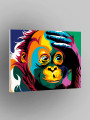 Картина по номерам &amp;quot;Цветная обезьяна&amp;quot;