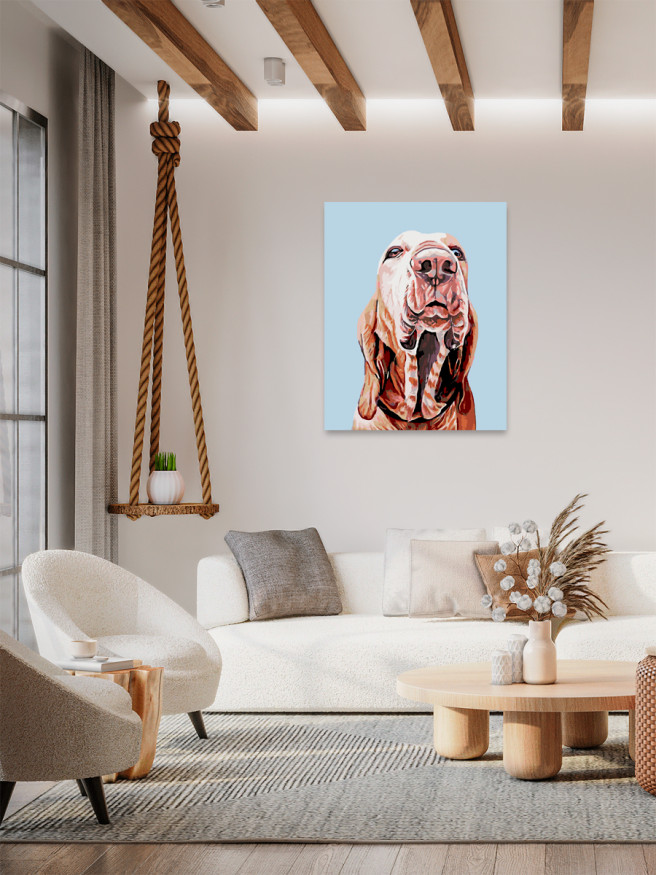 Raqamlar bo&amp;#039;yicha rasm &amp;quot;Brakko Italyano&amp;quot;