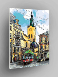 Картина по номерам &amp;quot;Тармвай&amp;quot;