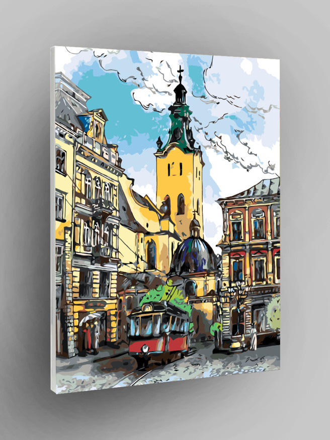 Картина по номерам &amp;quot;Тармвай&amp;quot;