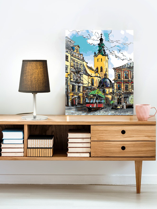 Картина по номерам &amp;quot;Тармвай&amp;quot;